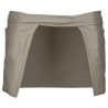Tablier coton court beige Kariban – 5 poches personnalisable – vue 2