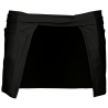 Tablier de cuisine court en coton noir – Kariban – vue 2