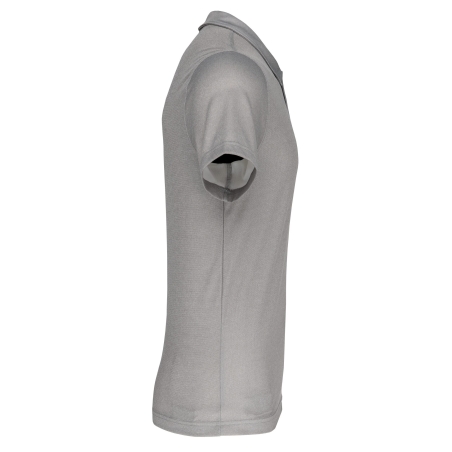 Polo sport manches courtes Gris Melange PROACT® – vue 3
