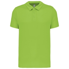 Polo sport manches courtes PROACT® Vert lime – 145 g/m²