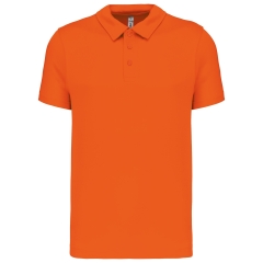 Polo Sport Manches Courtes Orange PROACT® – Personnalisé