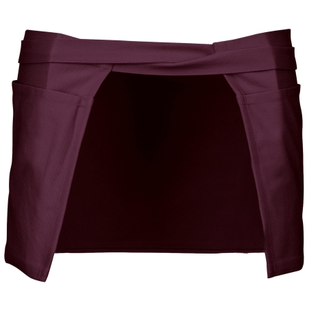 Tablier coton court Bordeaux Kariban – 5 poches – vue 2