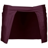 Tablier coton court Bordeaux Kariban – 5 poches – vue 2