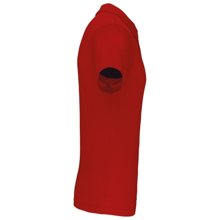 Polo Sport Manches Courtes Rouge PROACT® – 145 g/m² – vue 3