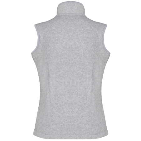 Bodywarmer micropolaire femme Gris (Ash Heather) – Kariban – vue 2