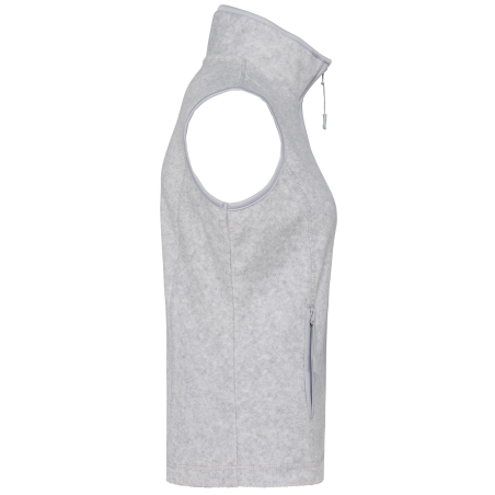 Bodywarmer micropolaire femme Gris (Ash Heather) – Kariban – vue 3