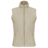 Bodywarmer micropolaire femme Kariban – Beige