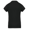 Polo piqué performance femme Noir PROACT® – 180 g/m² – vue 2
