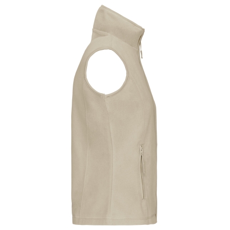 Bodywarmer micropolaire femme Kariban – Beige – vue 3