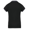Polo piqué performance femme Noir PROACT® – 180 g/m² – vue 2