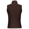 Bodywarmer micropolaire femme Marron Kariban – 280 g/m² – vue 2