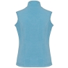 Bodywarmer micropolaire femme Kariban – Bleu chiné – vue 2