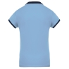 Polo piqué performance femme PROACT® – Bleu Ciel – vue 2