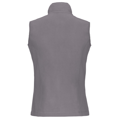 Bodywarmer micropolaire femme Gris Kariban – Convoy Grey – vue 2