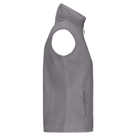 Bodywarmer micropolaire femme Gris Kariban – Convoy Grey – vue 3