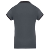 Polo Piqué Performance Femme Gris PROACT® – Coupe Droite – vue 2