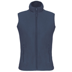 Bodywarmer micropolaire femme Kariban – Bleu (Deep Blue)