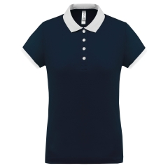 Polo piqué performance femme Marine PROACT® – 180 g/m²