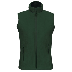Bodywarmer Micropolaire Femme Kariban – Vert Forest Green