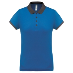 Polo Piqué Performance Femme Bleu Royal PROACT®