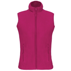 Bodywarmer micropolaire femme Kariban – Fuchsia