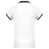 Polo Piqué Performance Femme Blanc PROACT® – Coupe Droite – vue 2