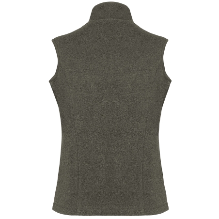 Bodywarmer micropolaire femme Kariban – Vert Marbré – vue 2