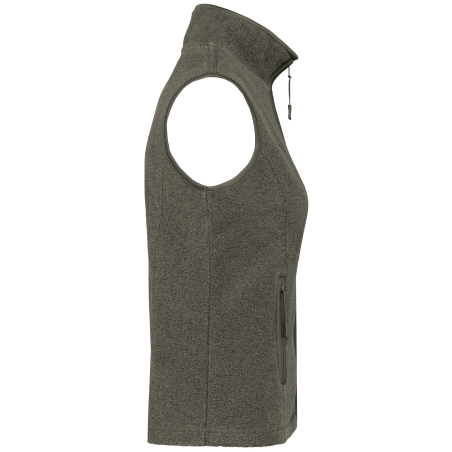 Bodywarmer micropolaire femme Kariban – Vert Marbré – vue 3