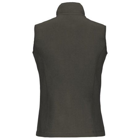 Bodywarmer micropolaire femme Kariban – Vert Olive – vue 2