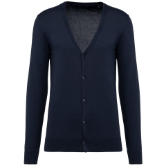 Cardigan homme Marine Kariban Premium – Coton Supima®