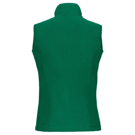 Bodywarmer micropolaire femme Kariban – Vert Kelly Green – vue 2