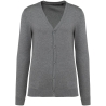 Cardigan Supima® Homme Gris Chiné – Kariban Premium