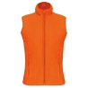 Bodywarmer micropolaire femme Orange Kariban