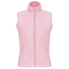 Bodywarmer micropolaire femme Rose Pale Pink Kariban