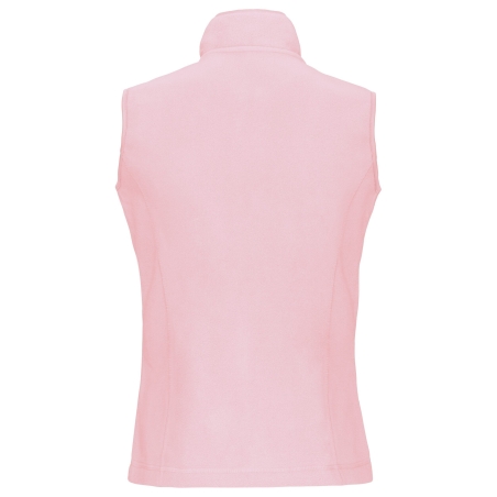 Bodywarmer micropolaire femme Rose Pale Pink Kariban – vue 2
