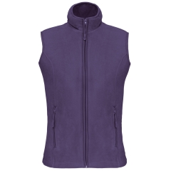 Bodywarmer micropolaire femme Kariban – Violet