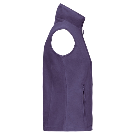 Bodywarmer micropolaire femme Kariban – Violet – vue 3