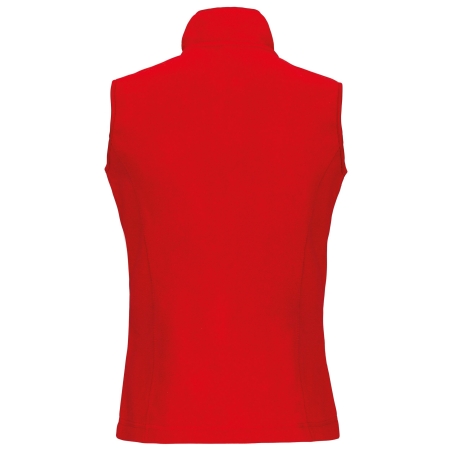 Bodywarmer micropolaire femme Rouge Kariban – vue 2