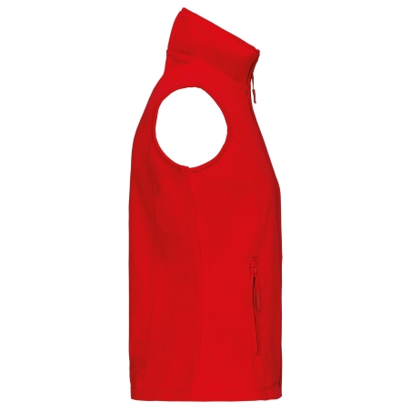 Bodywarmer micropolaire femme Rouge Kariban – vue 3