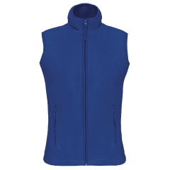 Bodywarmer micropolaire femme Kariban – Bleu Royal