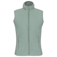 Bodywarmer micropolaire femme Kariban – Vert Sage