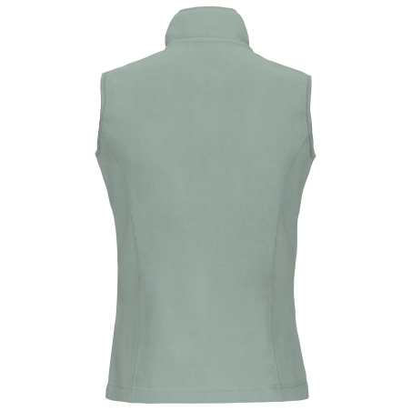 Bodywarmer micropolaire femme Kariban – Vert Sage – vue 2