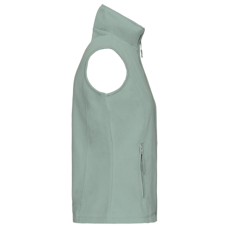Bodywarmer micropolaire femme Kariban – Vert Sage – vue 3