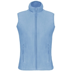 Bodywarmer micropolaire femme Kariban – Ciel
