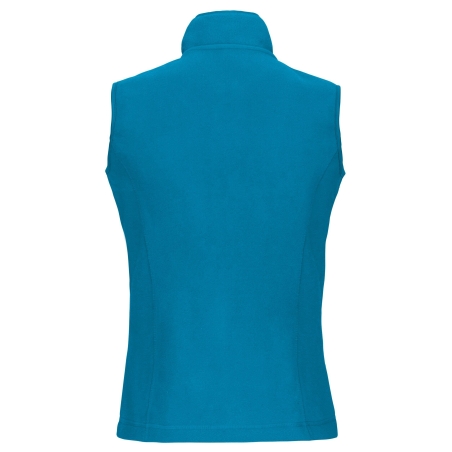 Bodywarmer micropolaire femme Kariban Bleu (Tropical Blue) – vue 2