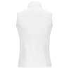 Bodywarmer micropolaire femme Blanc Kariban – Coupe cintrée – vue 2