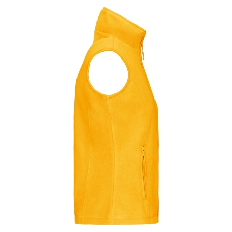 Bodywarmer micropolaire femme Kariban – Jaune – vue 3