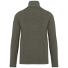 Veste micropolaire zippée femme Vert Green Marble Heather Kariban – vue 2
