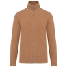 Veste micropolaire zippée homme Kariban – Coloris Marron