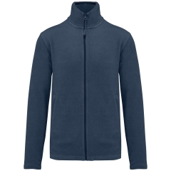 Veste micropolaire zippée homme Kariban – Bleu (Deep Blue)